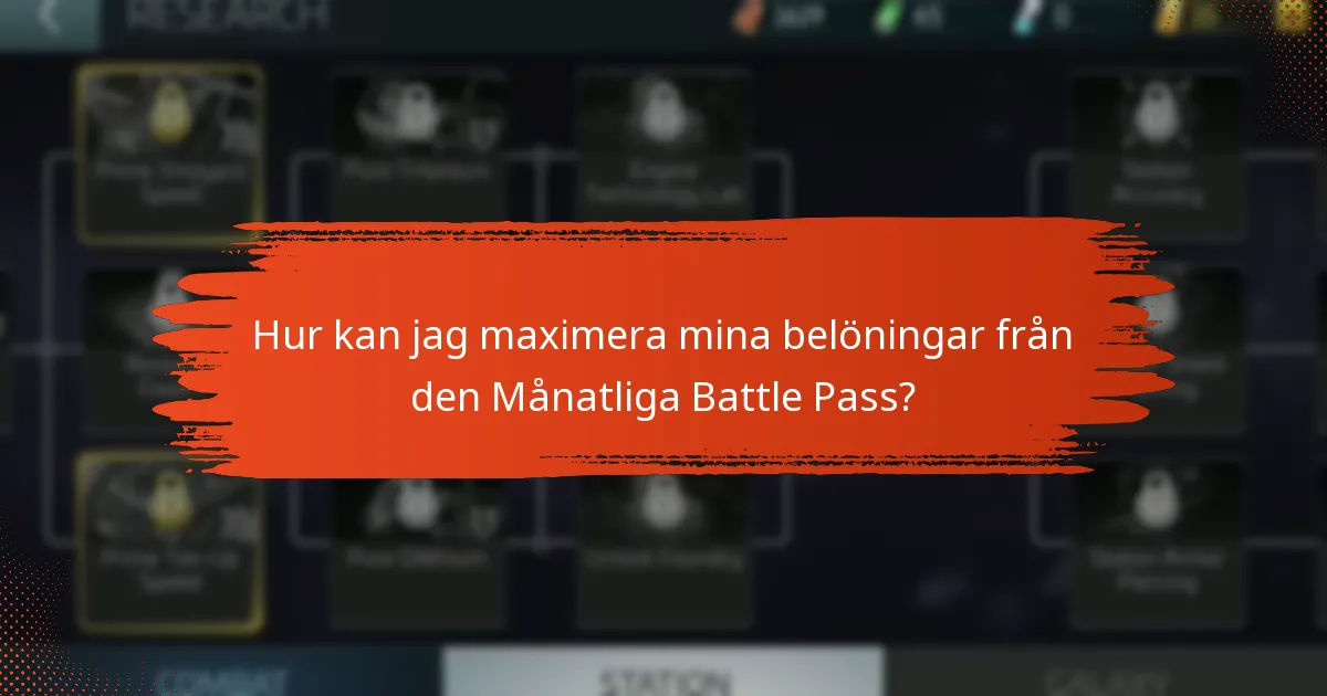 Hur fungerar framsteg i den Månatliga Battle Pass?