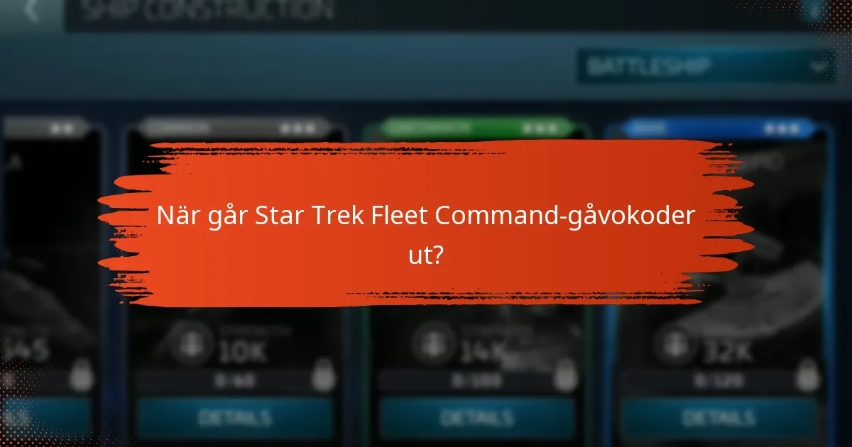 Hur kan jag hålla mig uppdaterad om Star Trek Fleet Command-gåvokoder?