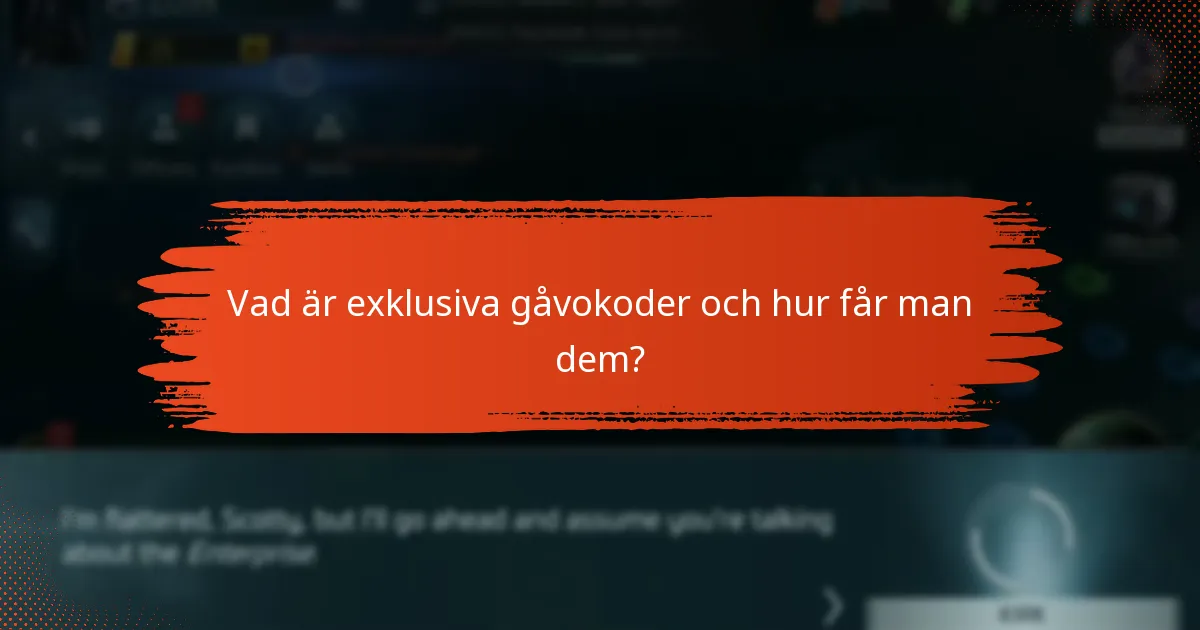 Hur löser man in gåvokoder i Star Trek Fleet Command?