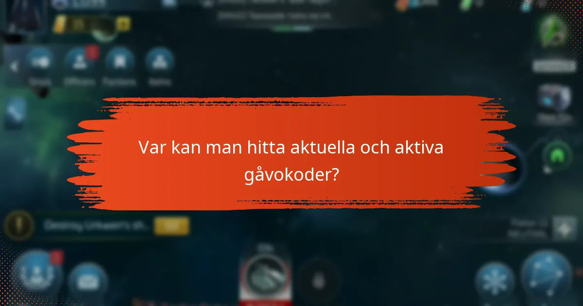 Var kan man hitta aktuella och aktiva gåvokoder?