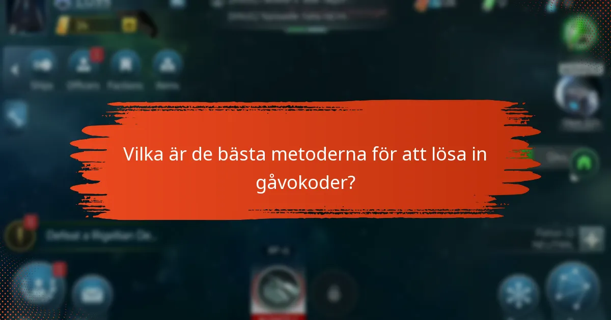 Vilka är de bästa metoderna för att lösa in gåvokoder?