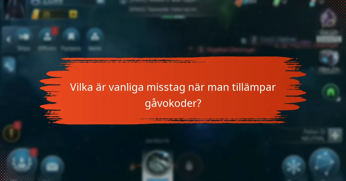 Vilka gåvokoder är för närvarande tillgängliga för Star Trek Fleet Command?